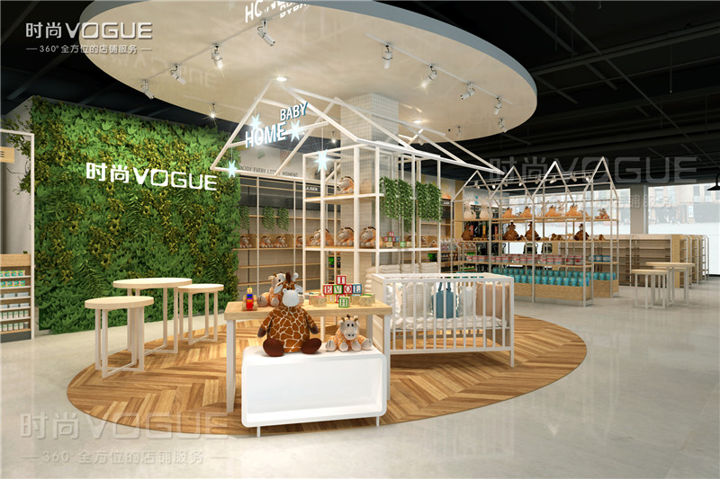 母嬰店陳列設(shè)計(jì)效果圖