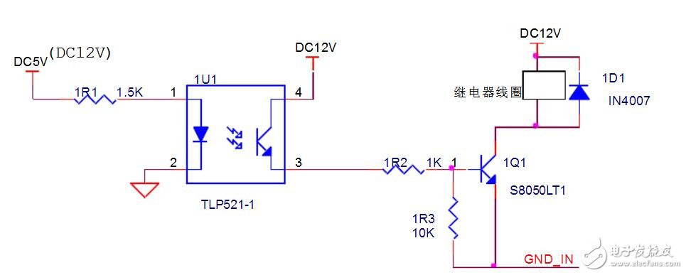 光耦繼電器的工作原理_光耦繼電器的作用_光耦驅(qū)動(dòng)繼電器電路