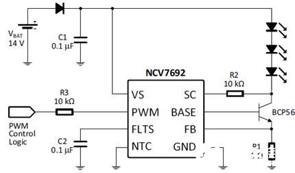 [原創(chuàng)] On Semi NCV7692汽車(chē)LED燈電流控制解決方案