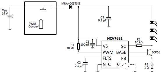 [原創(chuàng)] On Semi NCV7692汽車(chē)LED燈電流控制解決方案